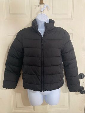 The Children's Place Black Quilted Puffer Jacket